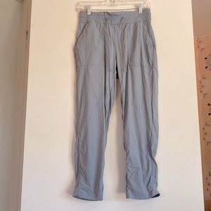Lululemon Beyond the Studio Crop Size 6 Light Gray